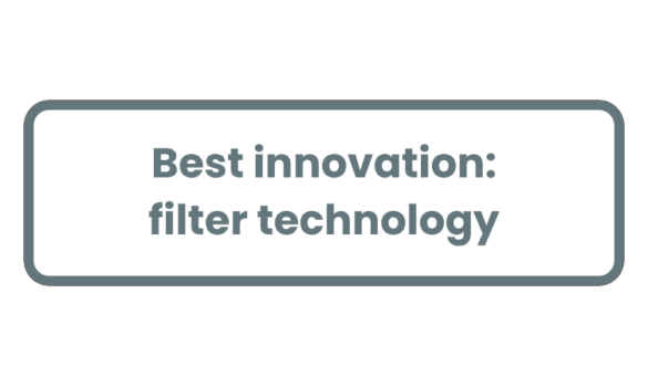 Best innovation: filter tech