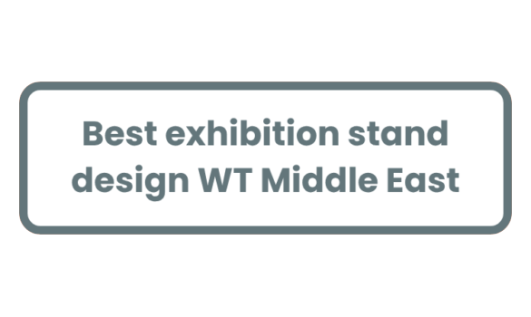 Best exhibition stand...